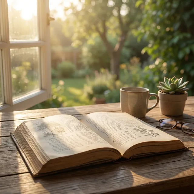 Lecture apaisante et ambiance studieuse